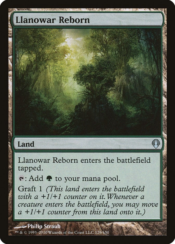 Image for Llanowar Reborn (Archenemy) (129) - Magic: The Gathering