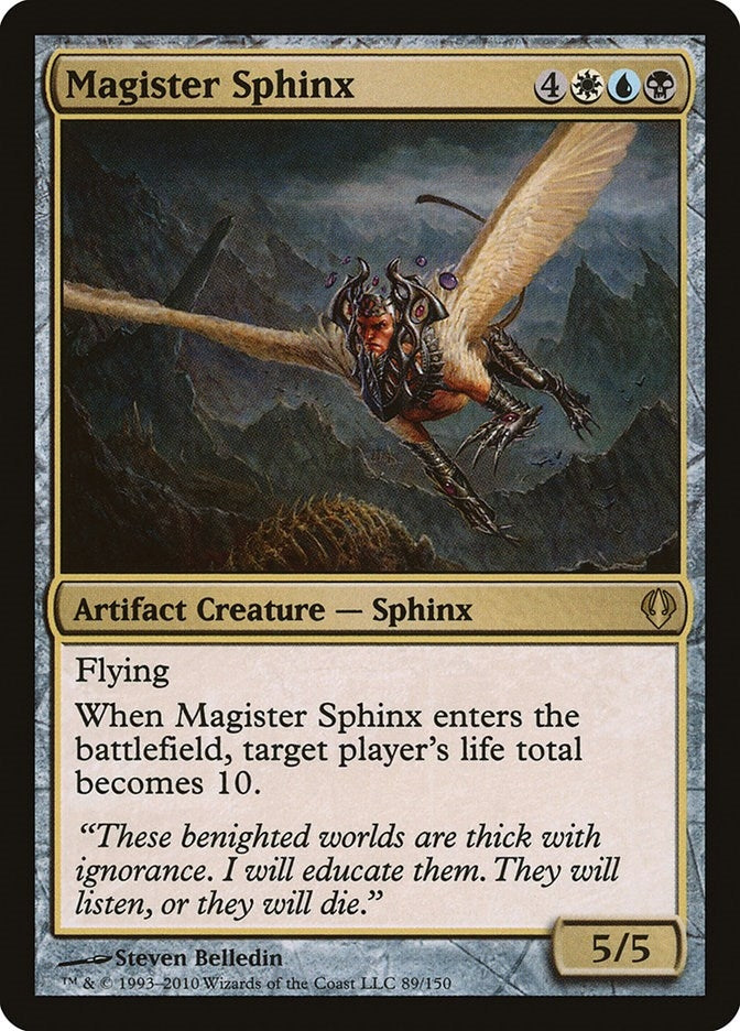 Image for Magister Sphinx (Archenemy) (89) - Magic: The Gathering