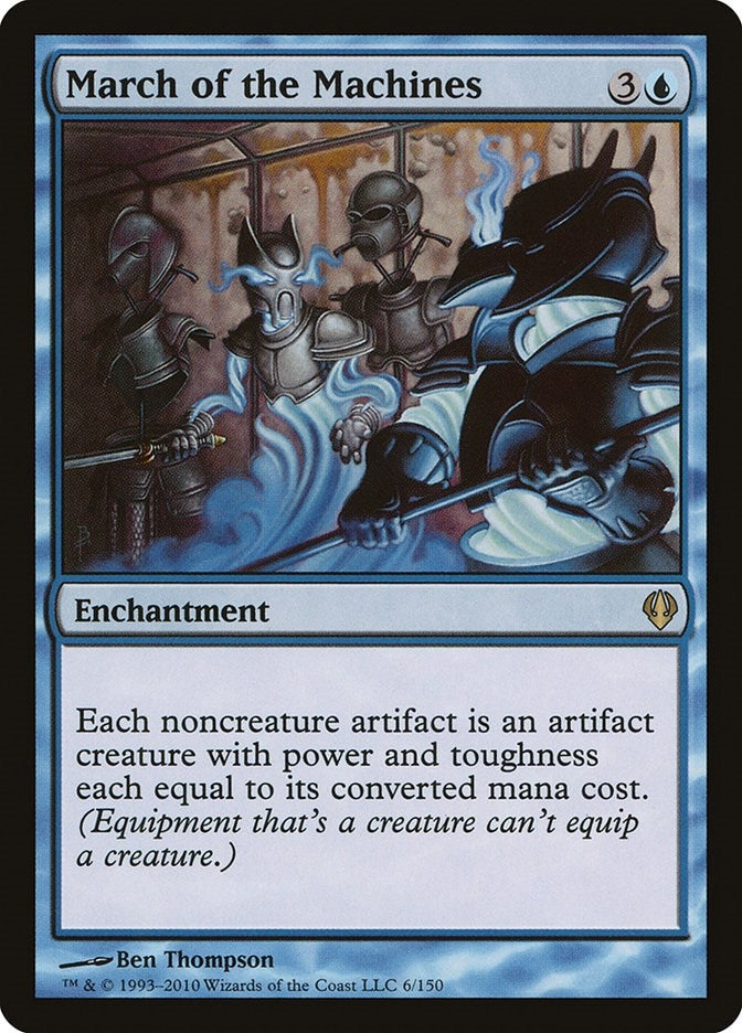 Image for March of the Machines (Archenemy) (6) - Magic: The Gathering