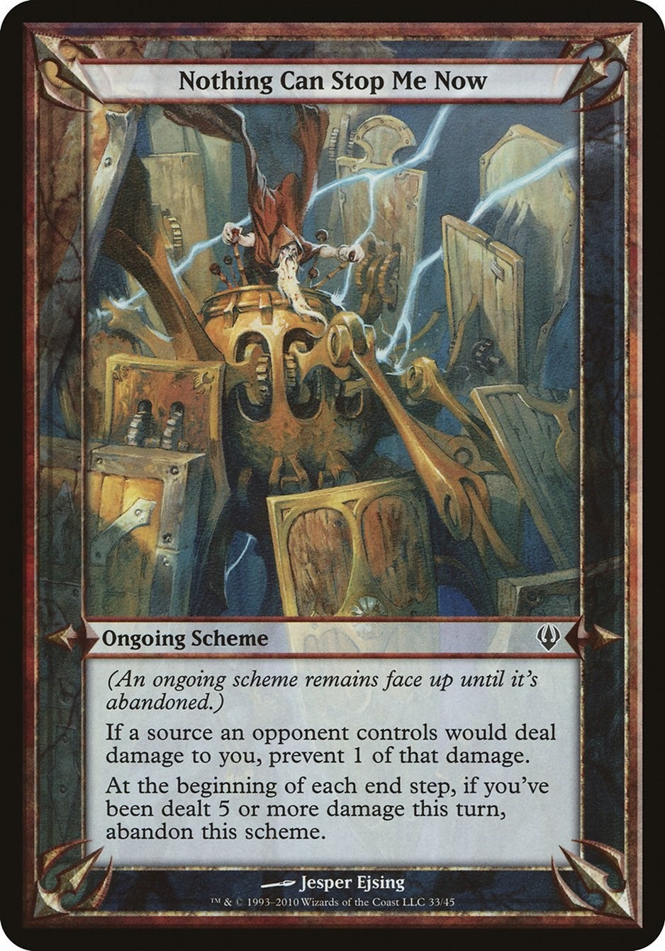 Image for Nothing Can Stop Me Now (Archenemy) (Oversize Cards) - Magic: The Gathering