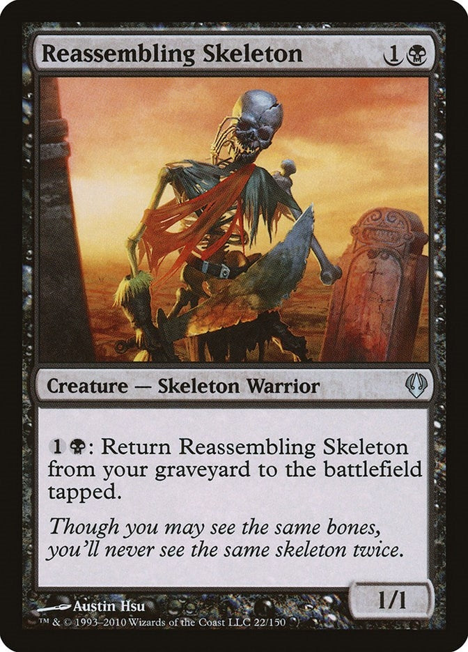 Image for Reassembling Skeleton (Archenemy) (22) - Magic: The Gathering
