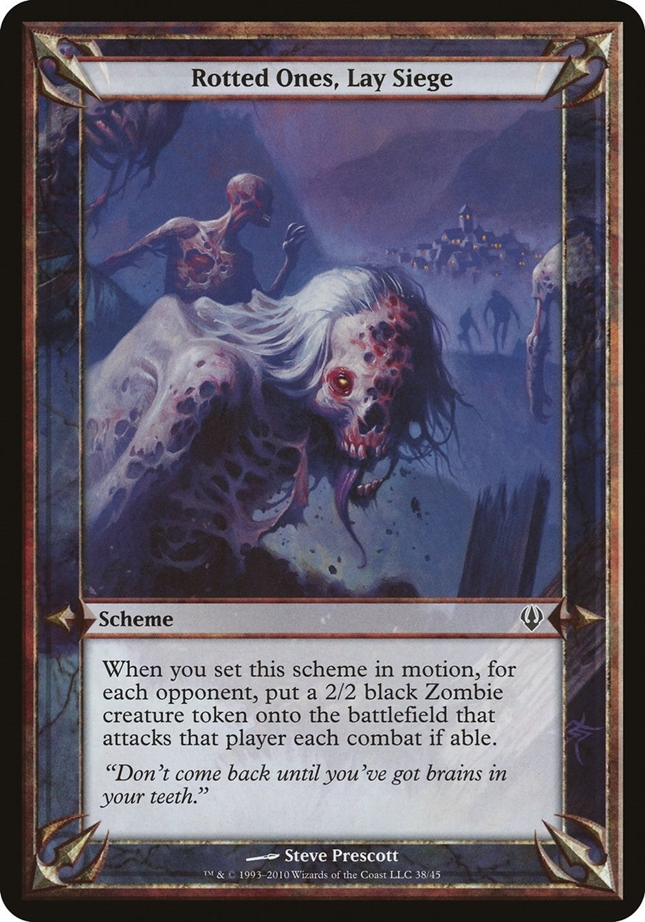 Image for Rotted Ones, Lay Siege (Archenemy) (Oversize Cards) - Magic: The Gathering