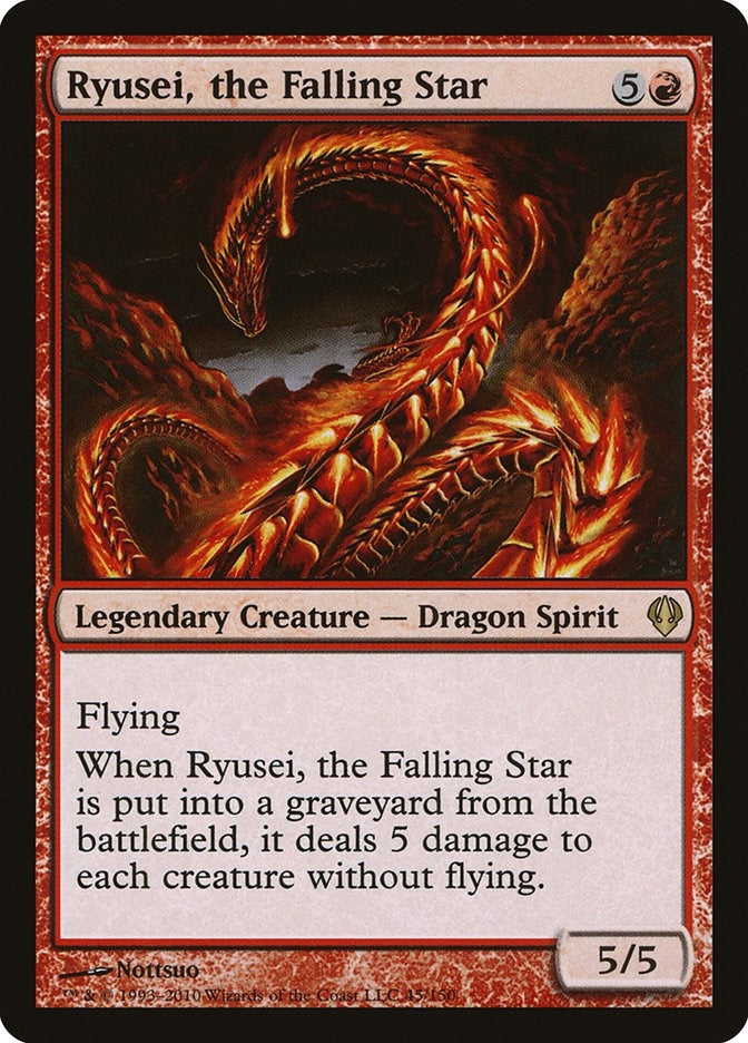 Image for Ryusei, the Falling Star (Archenemy) (45) - Magic: The Gathering