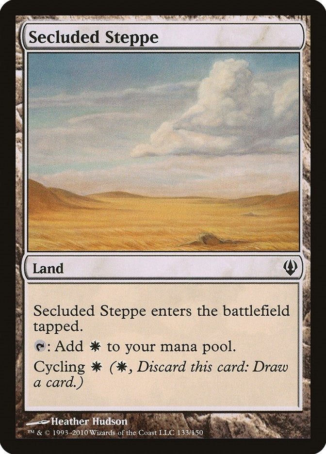 Image for Secluded Steppe (Archenemy) (133) - Magic: The Gathering