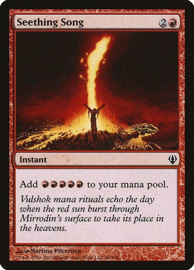Image for Seething Song (Archenemy) (46) - Magic: The Gathering