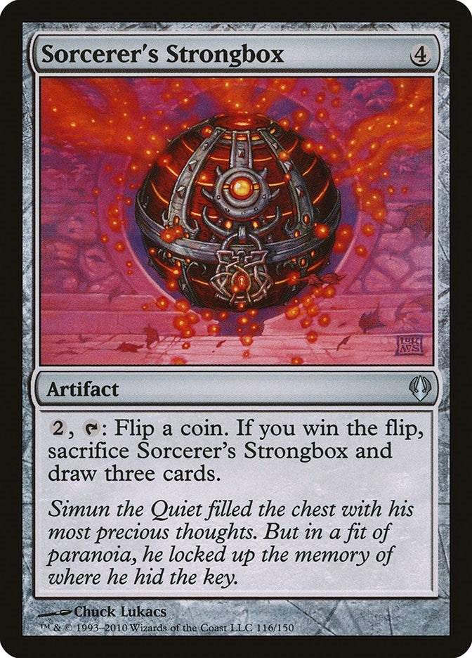 Image for Sorcerer's Strongbox (Archenemy) (116) - Magic: The Gathering