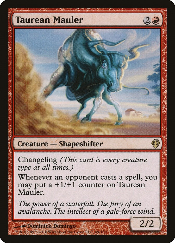 Image for Taurean Mauler (Archenemy) (49) - Magic: The Gathering