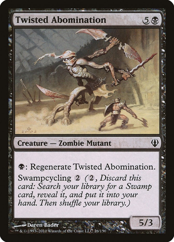Image for Twisted Abomination (Archenemy) (26) - Magic: The Gathering