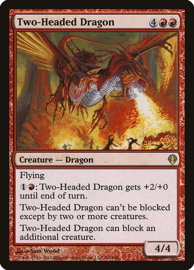 Image for Two-Headed Dragon (Archenemy) (50) - Magic: The Gathering