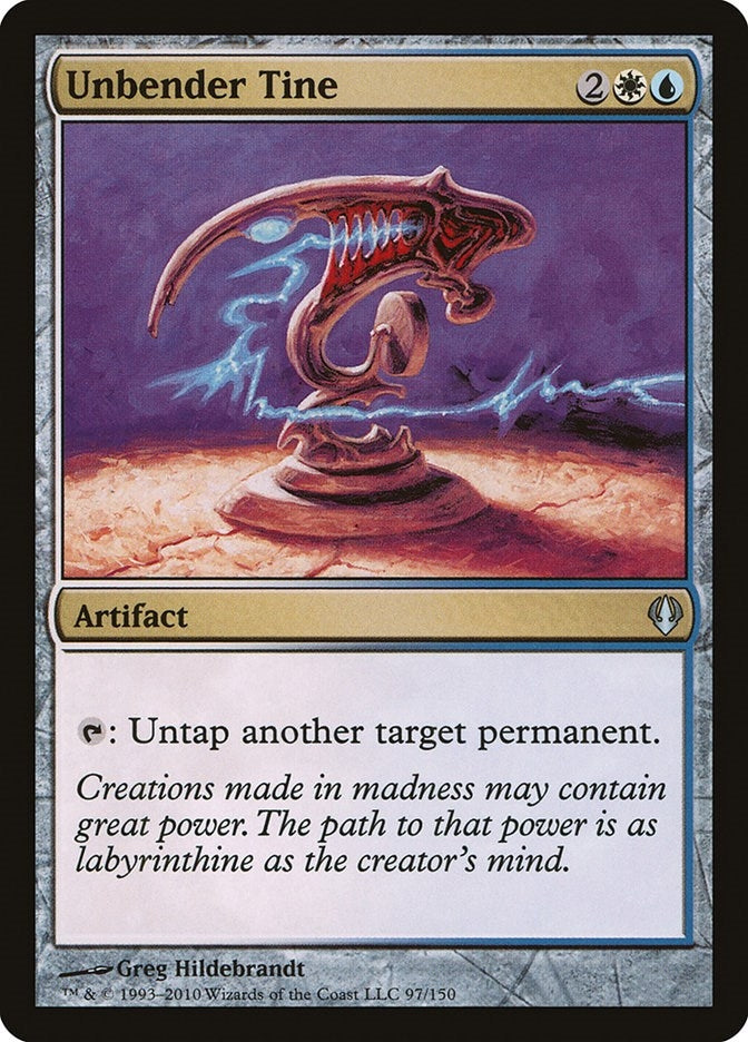 Image for Unbender Tine (Archenemy) (97) - Magic: The Gathering
