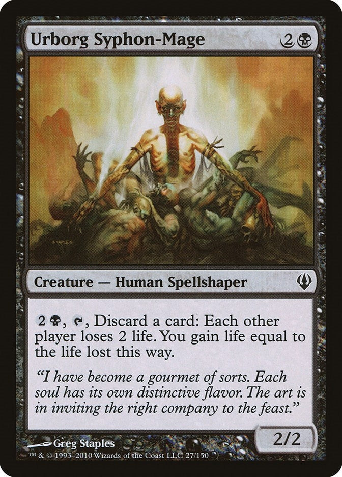 Image for Urborg Syphon-Mage (Archenemy) (27) - Magic: The Gathering