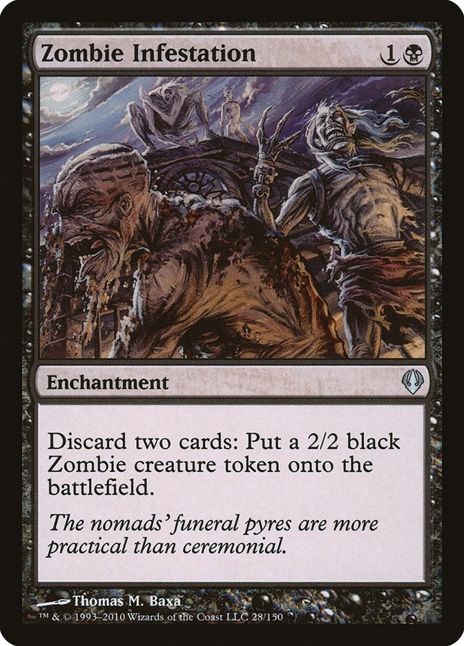 Image for Zombie Infestation (Archenemy) (28) - Magic: The Gathering