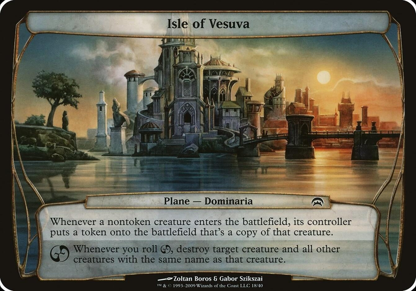 Image for Isle of Vesuva (Planechase) (Oversize Cards) - Magic: The Gathering
