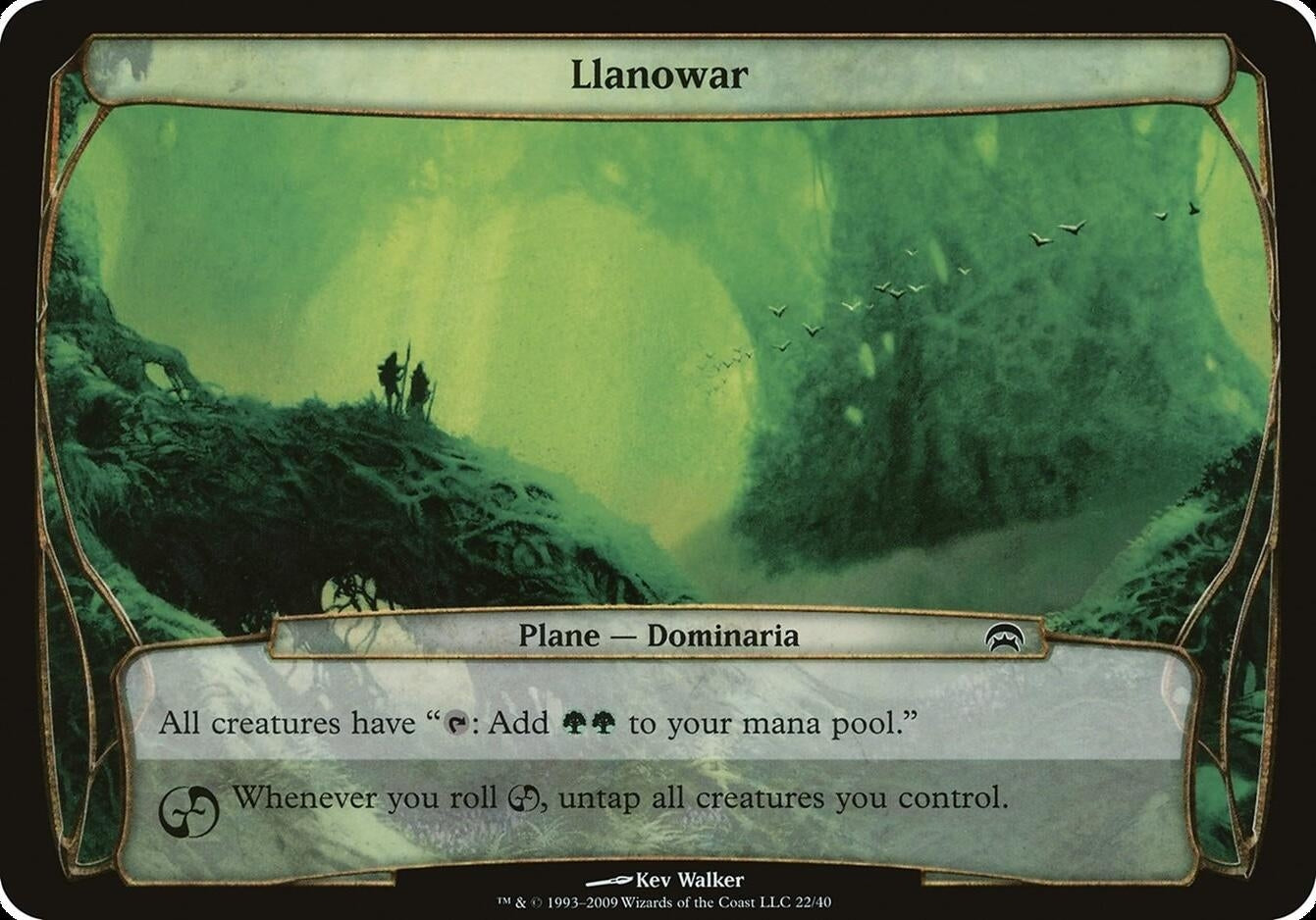 Image for Llanowar (Planechase) (Oversize Cards) - Magic: The Gathering