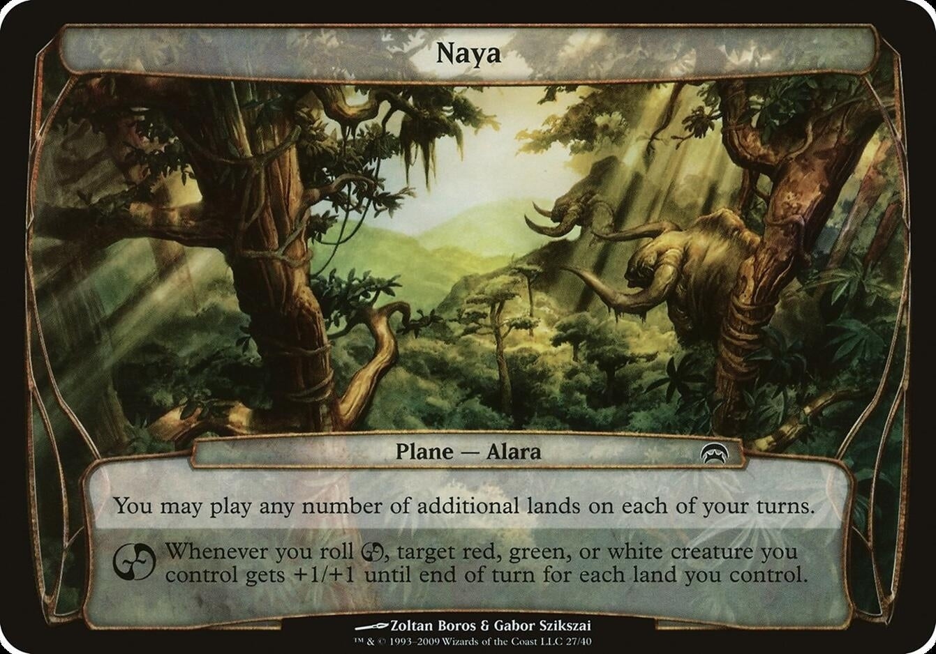 Image for Naya (Planechase) (Oversize Cards) - Magic: The Gathering