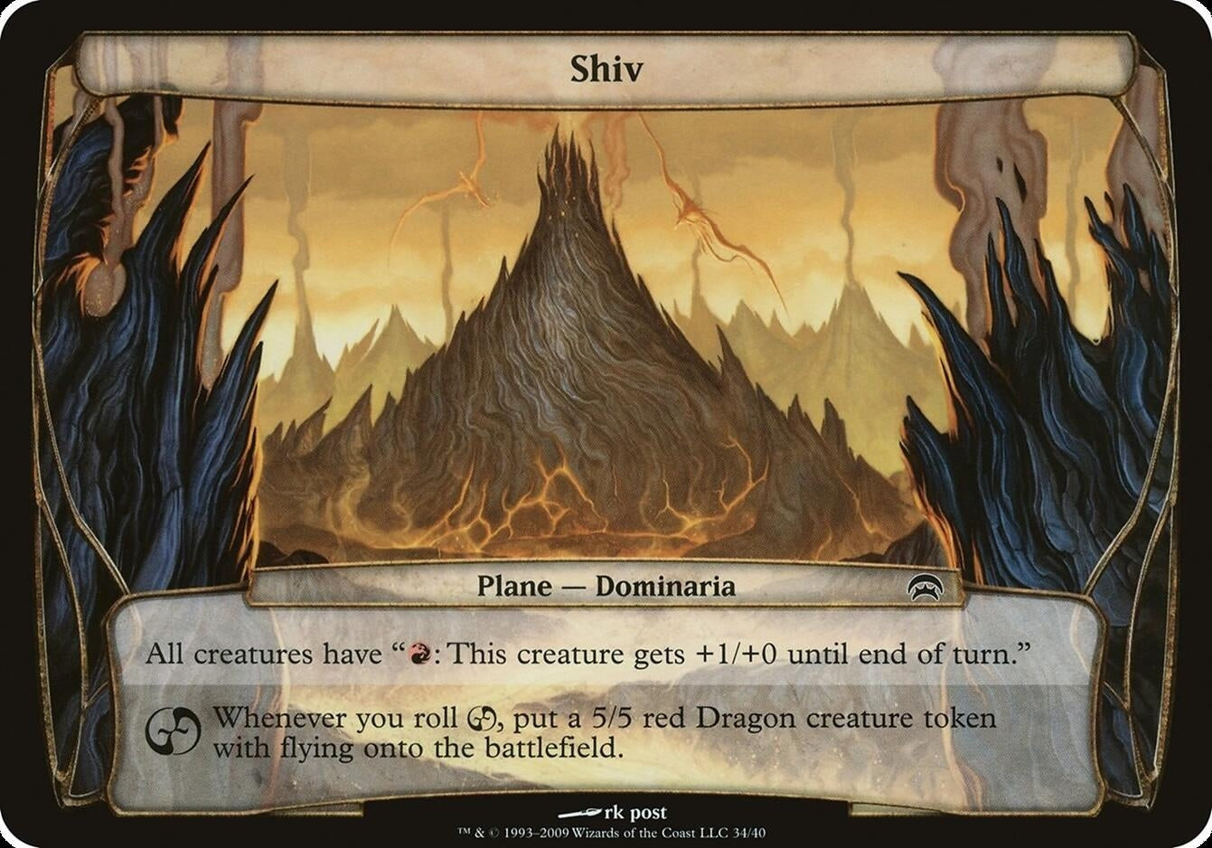 Image for Shiv (Planechase) (Oversize Cards) - Magic: The Gathering