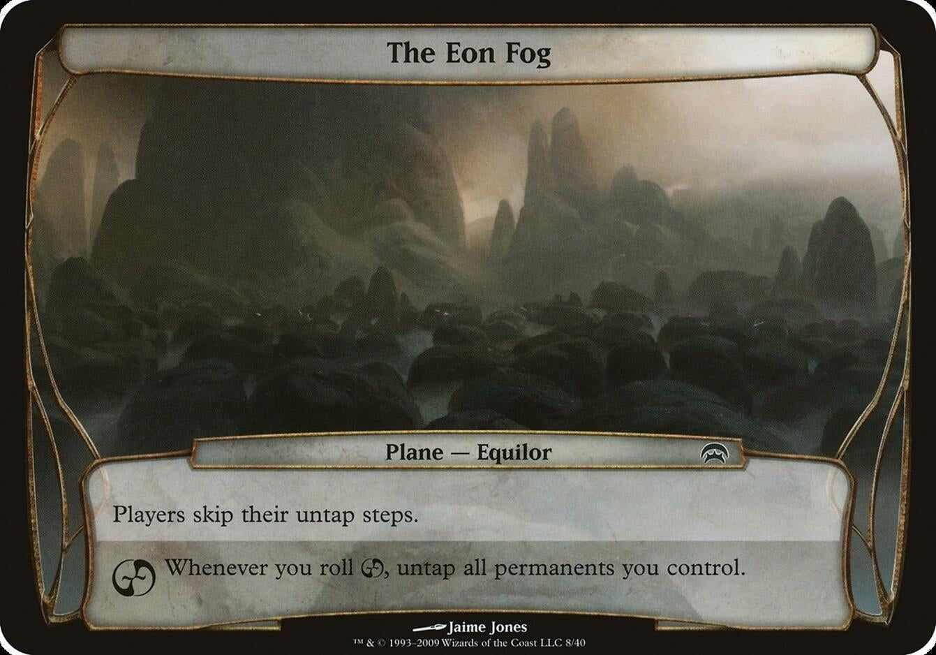 Image for The Eon Fog (Planechase) (Oversize Cards) - Magic: The Gathering