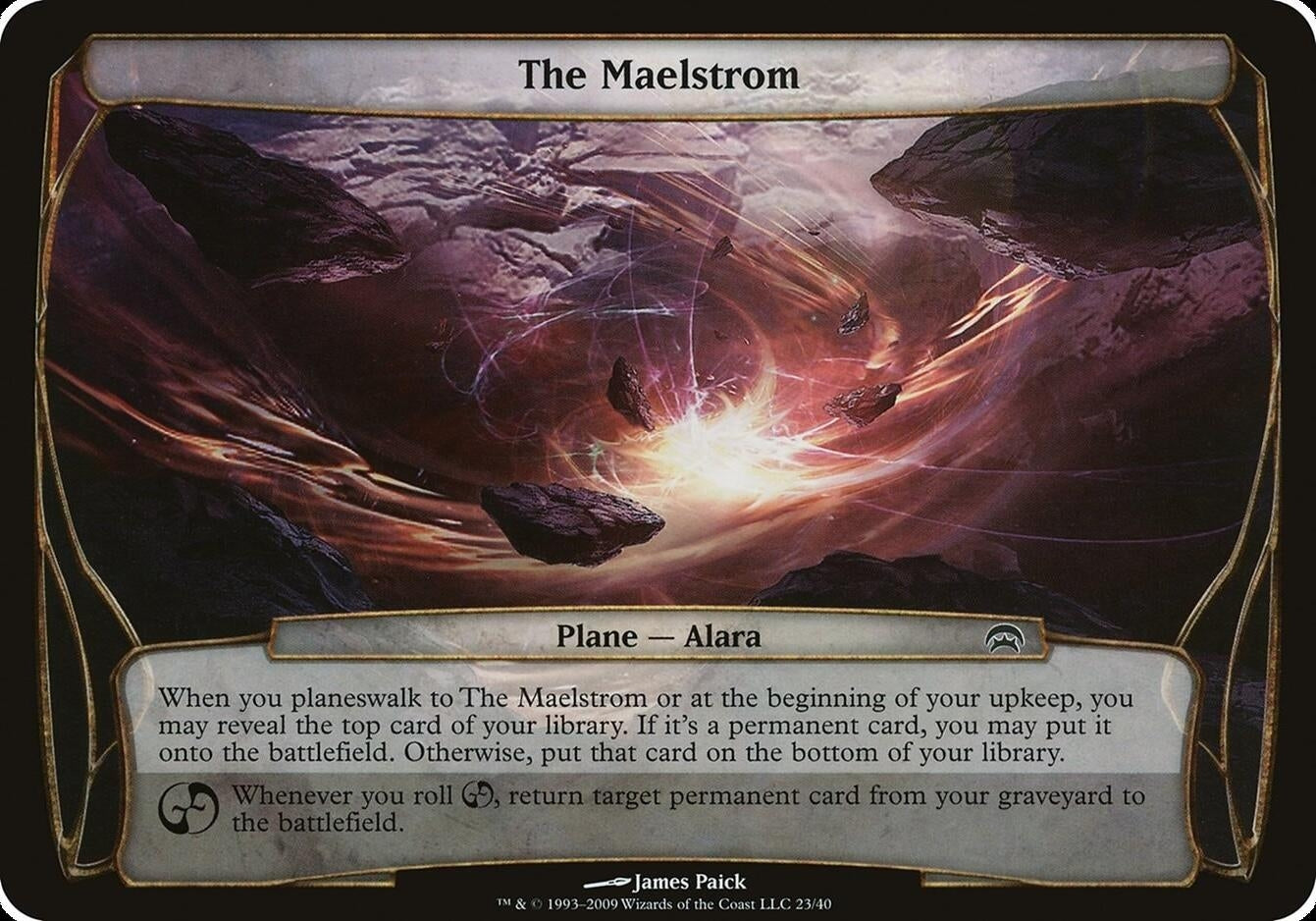 Image for The Maelstrom (Planechase) (Oversize Cards) - Magic: The Gathering
