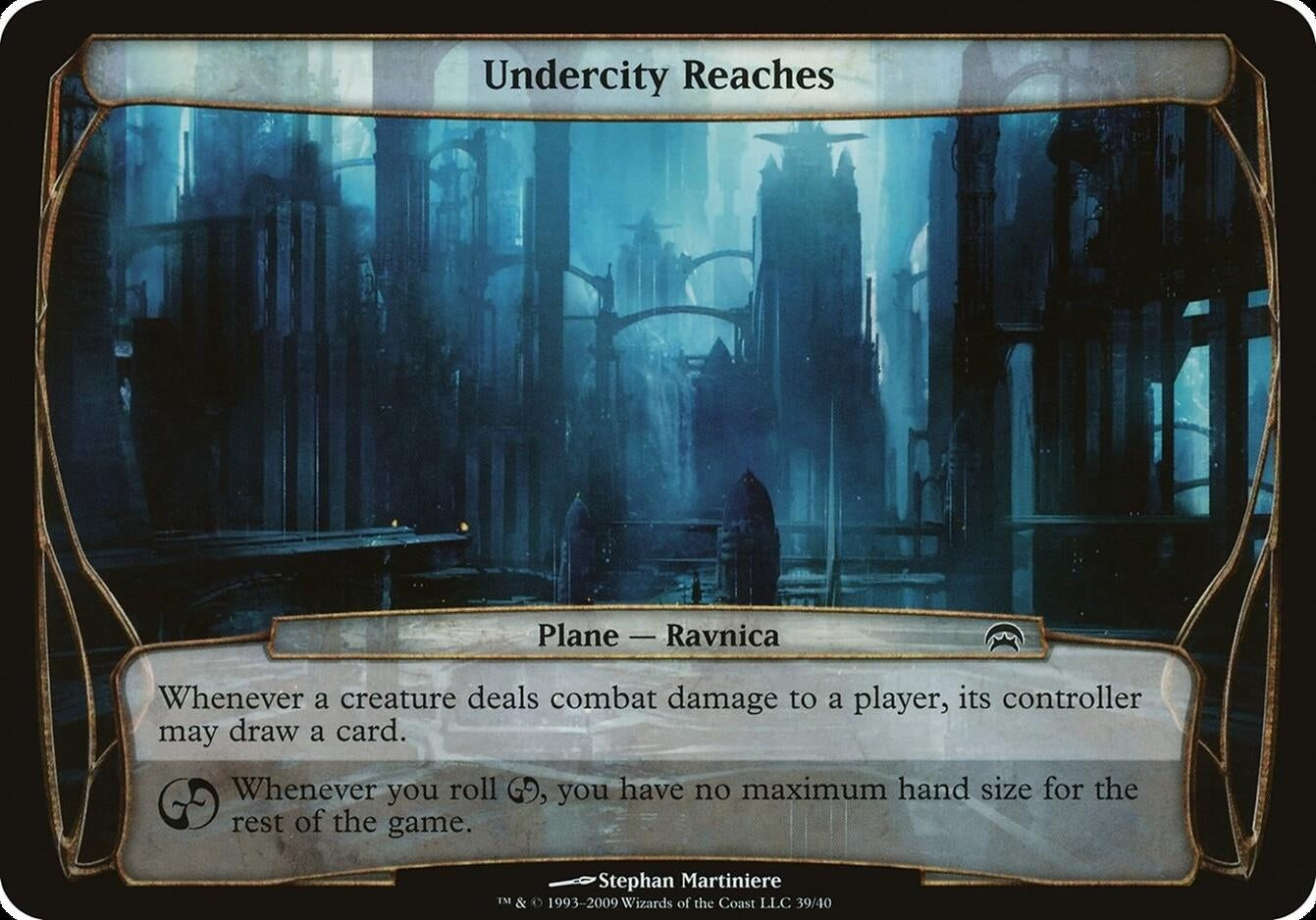 Image for Undercity Reaches (Planechase) (Oversize Cards) - Magic: The Gathering