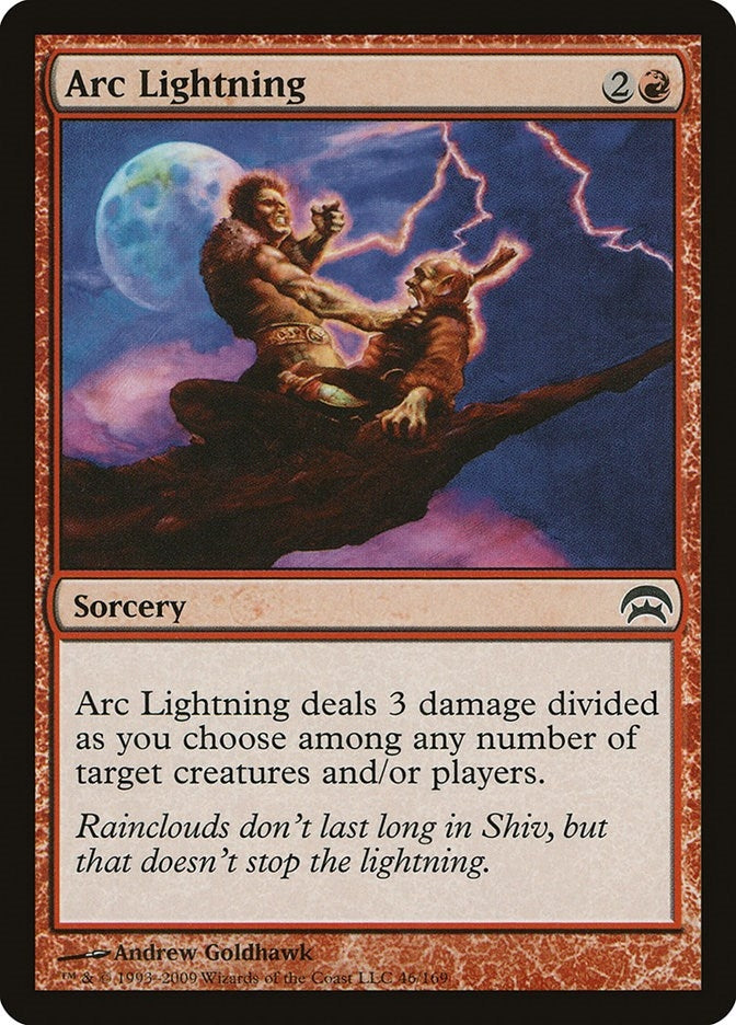 Image for Arc Lightning (Planechase) (46) - Magic: The Gathering