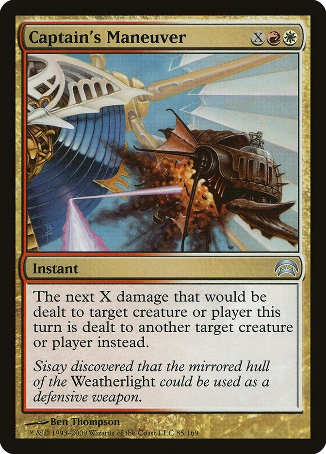 Image for Captain's Maneuver (Planechase) (85) - Magic: The Gathering