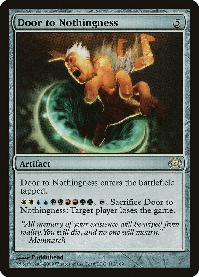 Image for Door to Nothingness (Planechase) (112) - Magic: The Gathering