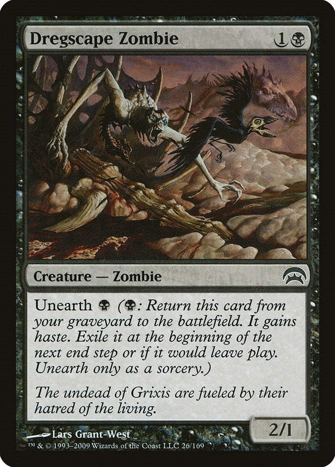 Image for Dregscape Zombie (Planechase) (26) - Magic: The Gathering