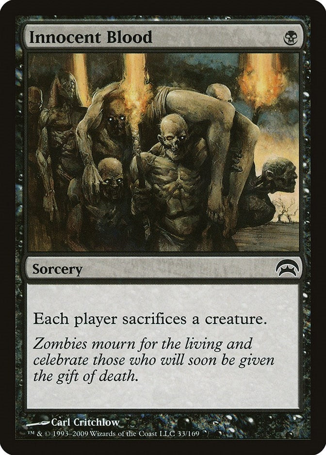 Image for Innocent Blood (Planechase) (33) - Magic: The Gathering