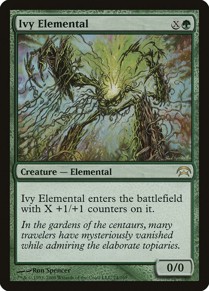 Image for Ivy Elemental (Planechase) (74) - Magic: The Gathering