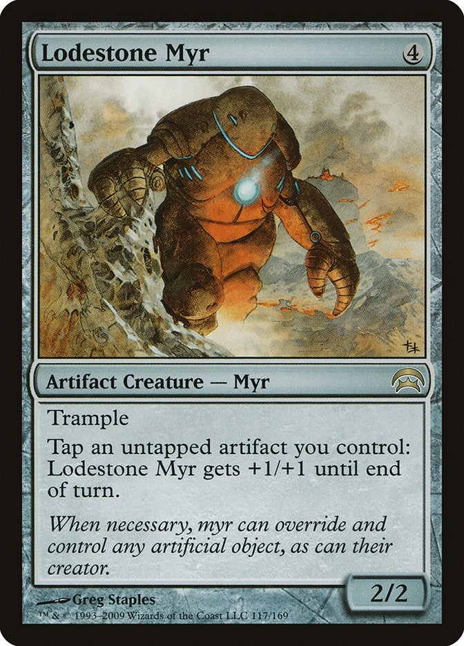 Image for Lodestone Myr (Planechase) (117) - Magic: The Gathering