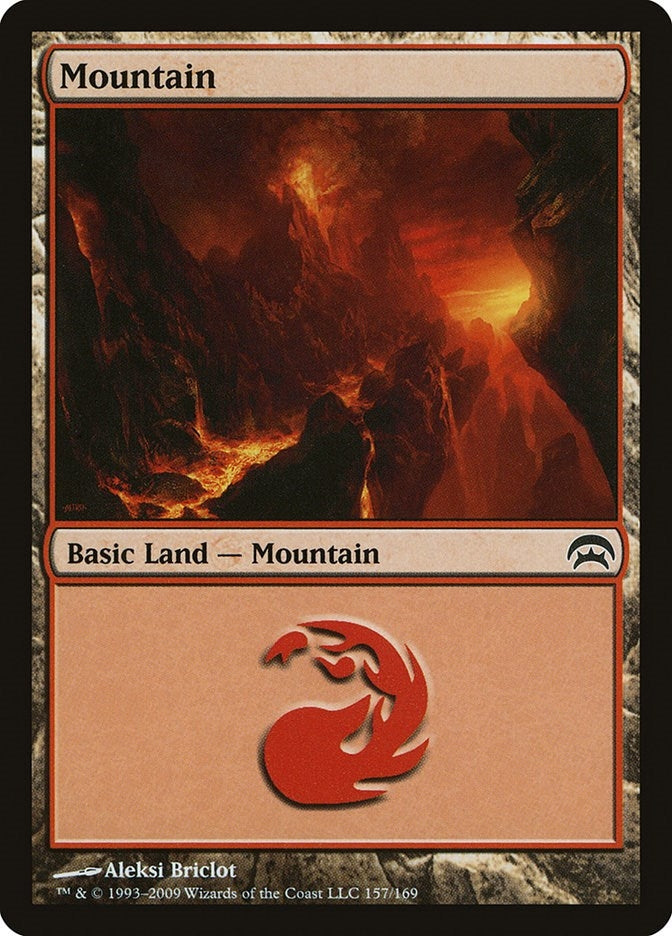 Image for Mountain (157) (Planechase) (157) - Magic: The Gathering