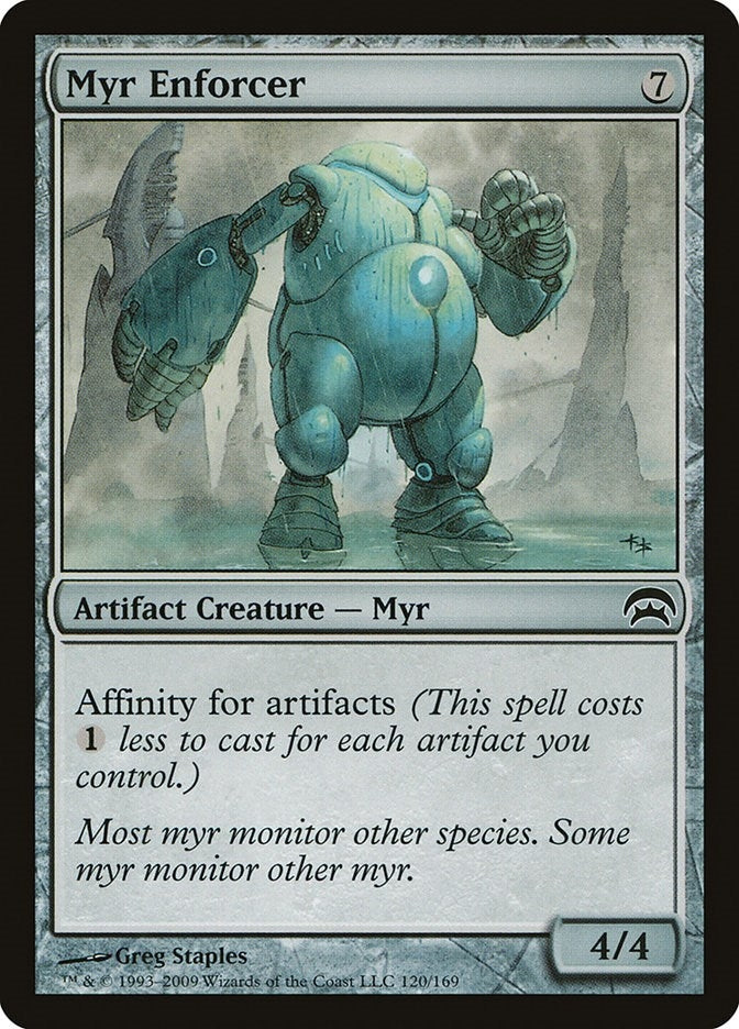 Image for Myr Enforcer (Planechase) (120) - Magic: The Gathering