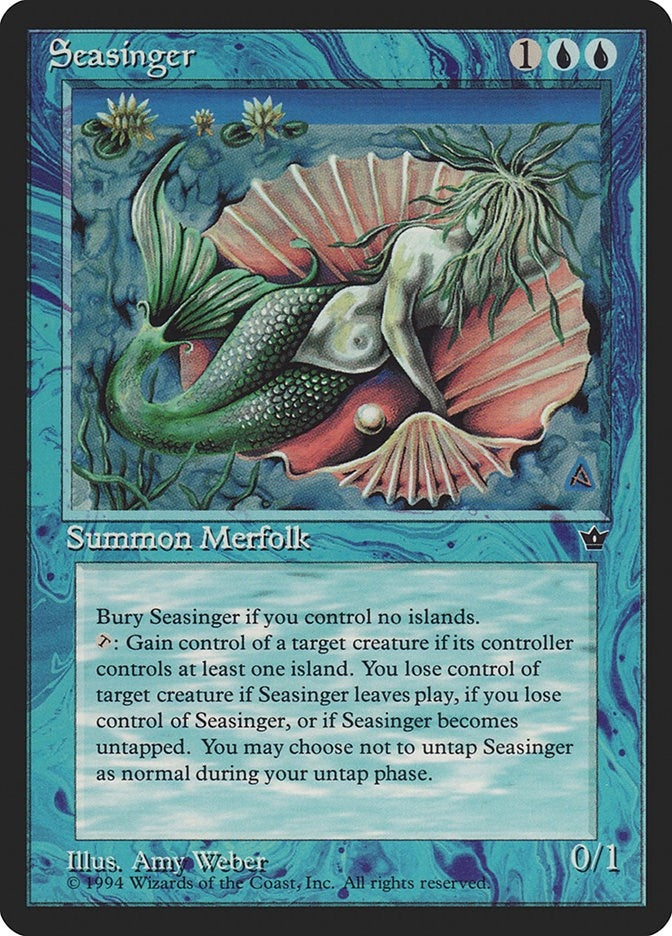 Image for Seasinger (Fallen Empires) - Magic: The Gathering