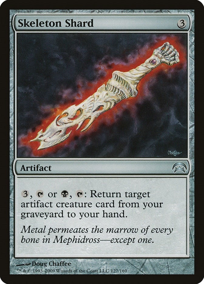 Image for Skeleton Shard (Planechase) (127) - Magic: The Gathering