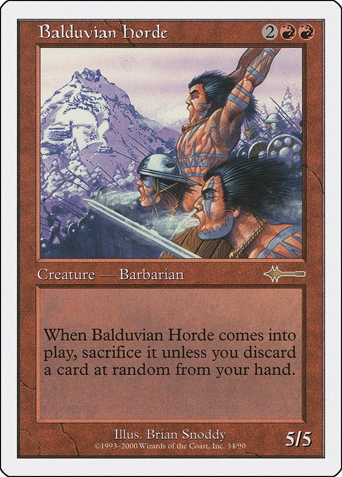 Image for Balduvian Horde (Beatdown Box Set) (34) - Magic: The Gathering