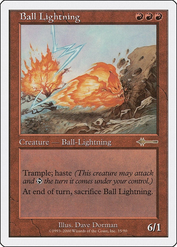 Image for Ball Lightning (Beatdown Box Set) (35) - Magic: The Gathering