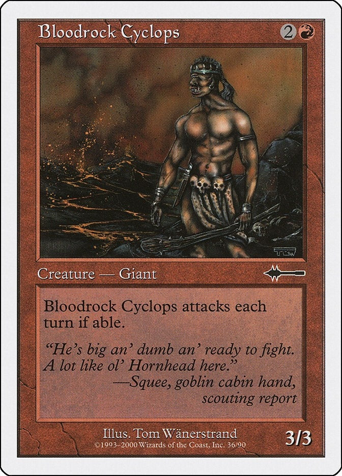 Image for Bloodrock Cyclops (Beatdown Box Set) (36) - Magic: The Gathering