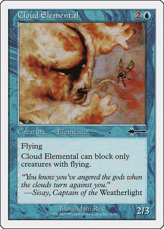Image for Cloud Elemental (Beatdown Box Set) (5) - Magic: The Gathering