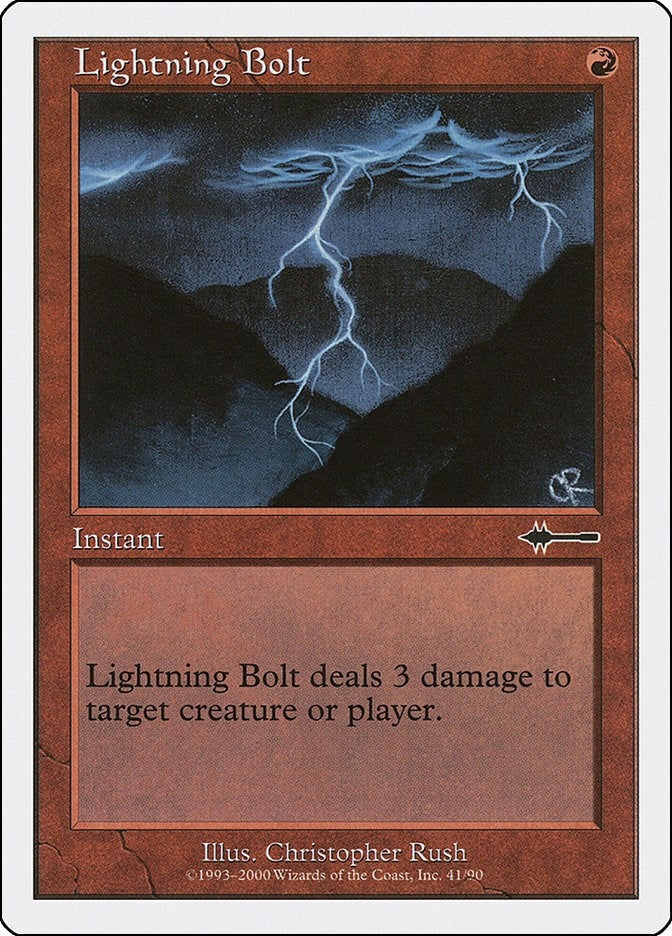 Image for Lightning Bolt (Beatdown Box Set) (41) - Magic: The Gathering
