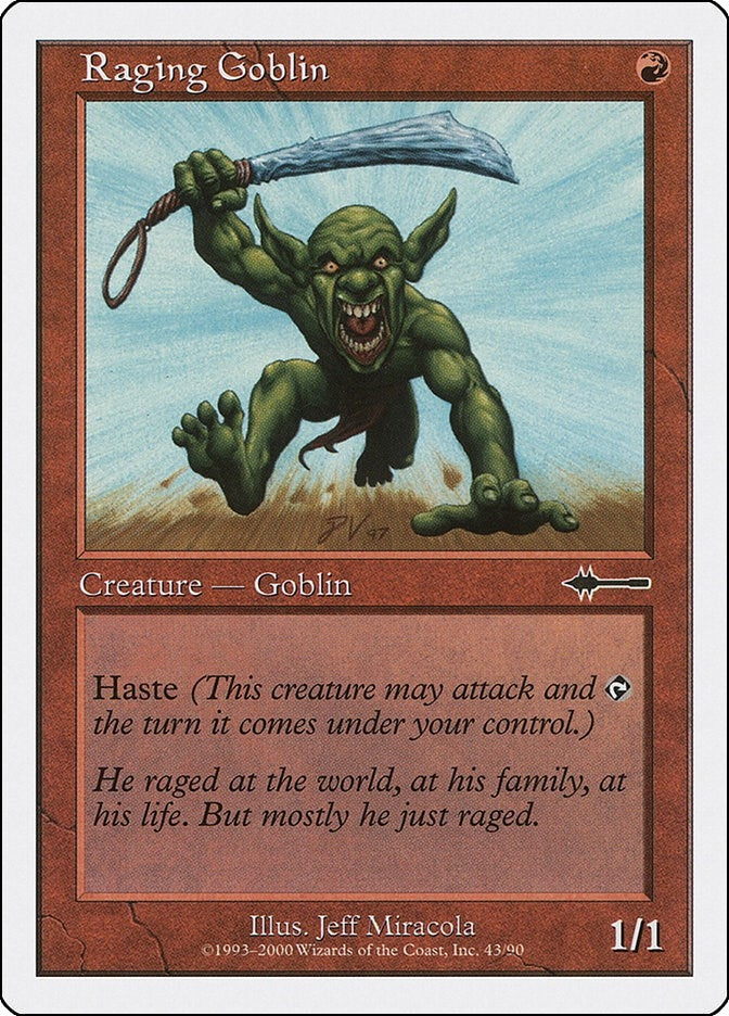 Image for Raging Goblin (Beatdown Box Set) (43) - Magic: The Gathering
