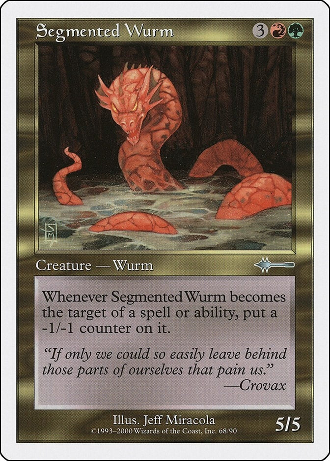 Image for Segmented Wurm (Beatdown Box Set) (68) - Magic: The Gathering