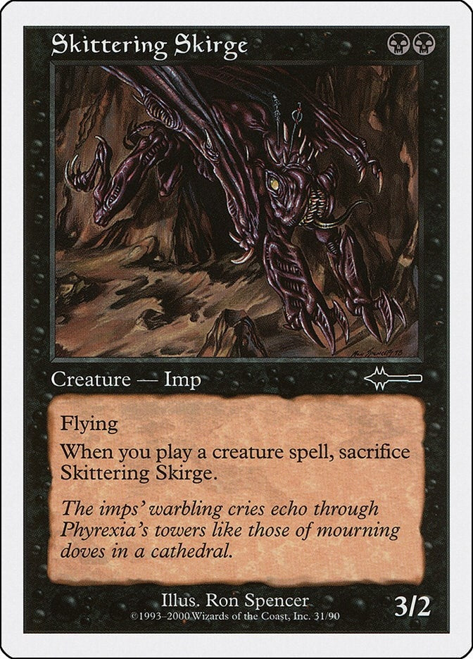 Image for Skittering Skirge (Beatdown Box Set) (31) - Magic: The Gathering