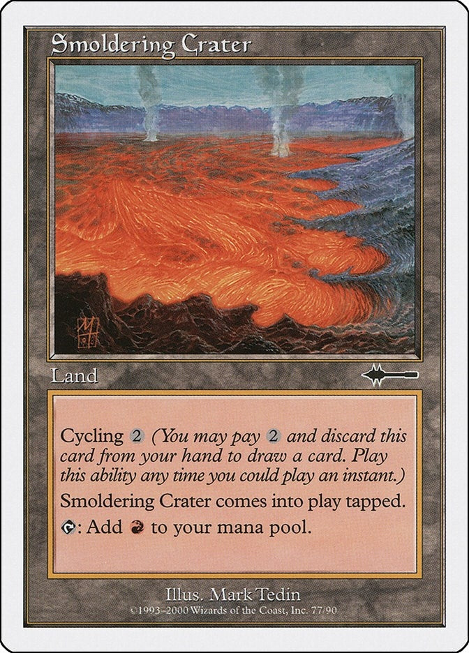 Image for Smoldering Crater (Beatdown Box Set) (77) - Magic: The Gathering