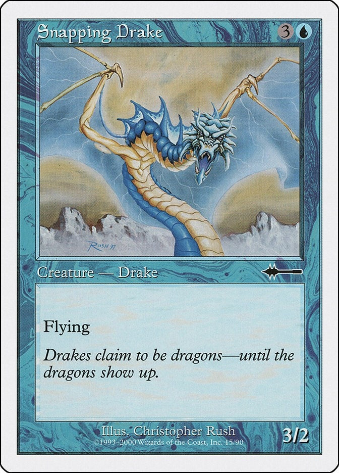 Image for Snapping Drake (Beatdown Box Set) (15) - Magic: The Gathering