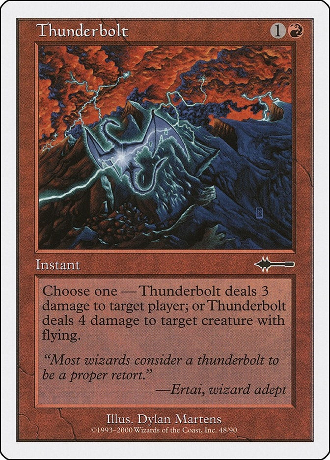 Image for Thunderbolt (Beatdown Box Set) (48) - Magic: The Gathering