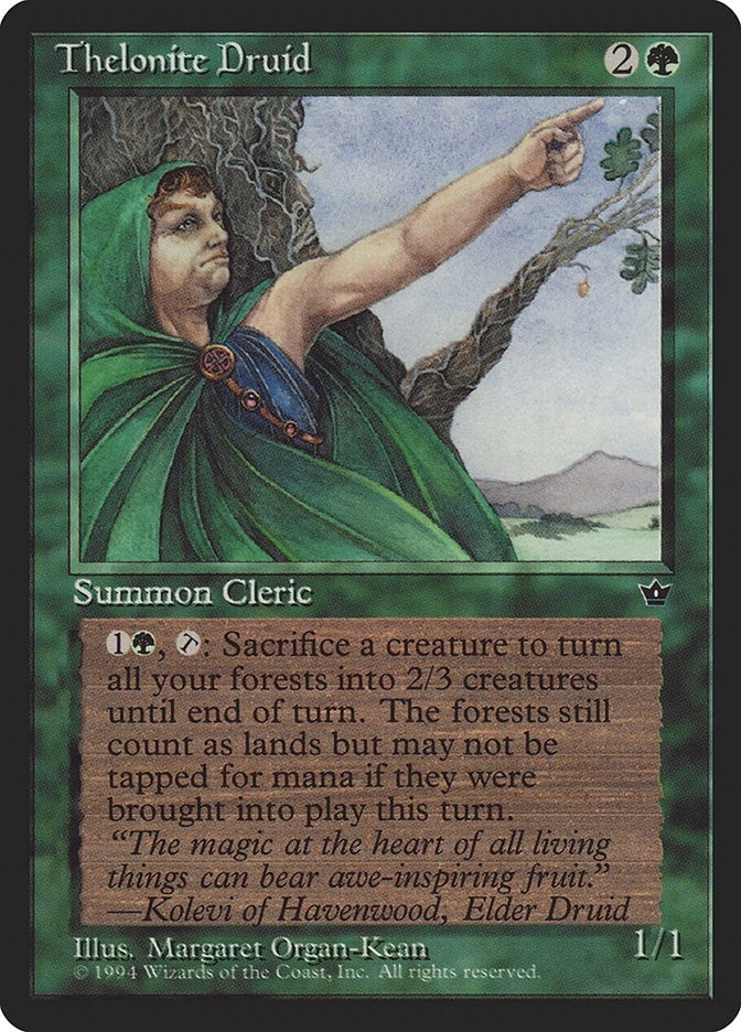 Image for Thelonite Druid (Fallen Empires) - Magic: The Gathering