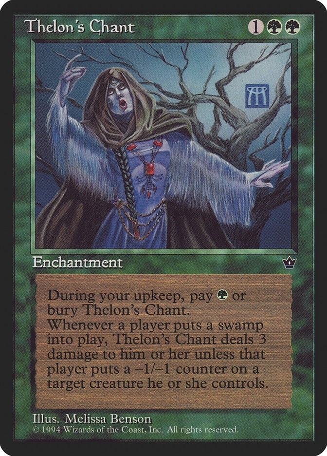 Image for Thelon's Chant (Fallen Empires) - Magic: The Gathering