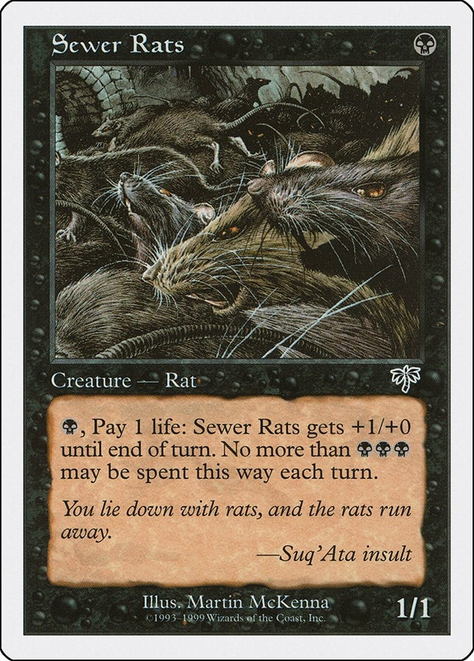 Image for Sewer Rats (Battle Royale Box Set) - Magic: The Gathering