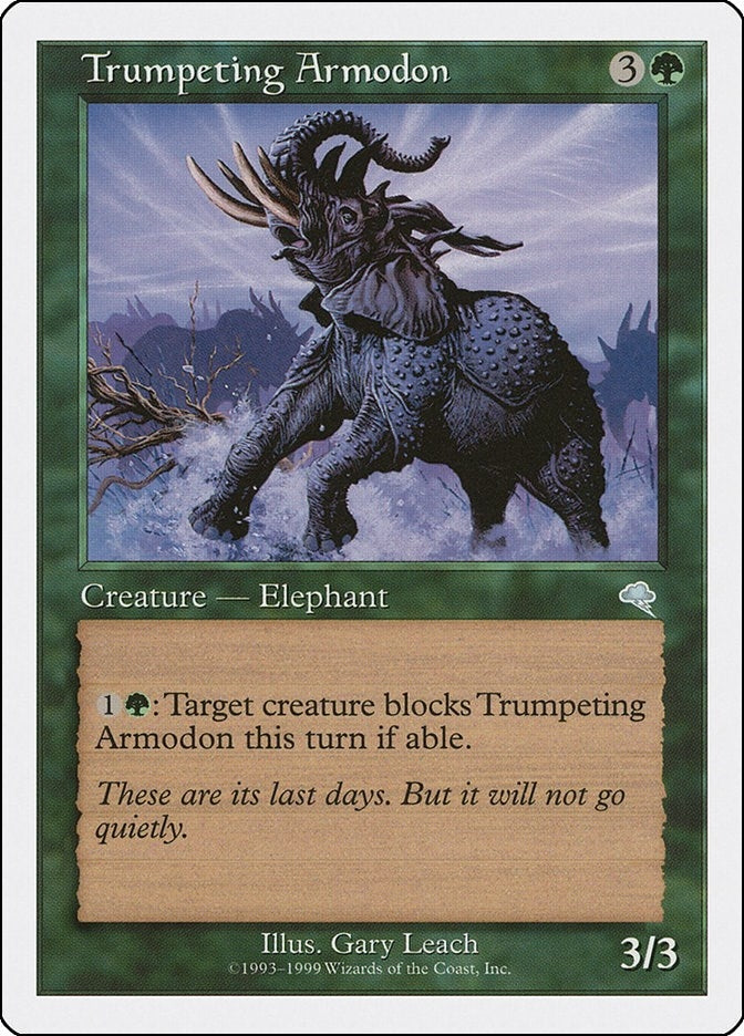 Image for Trumpeting Armodon (Battle Royale Box Set) - Magic: The Gathering