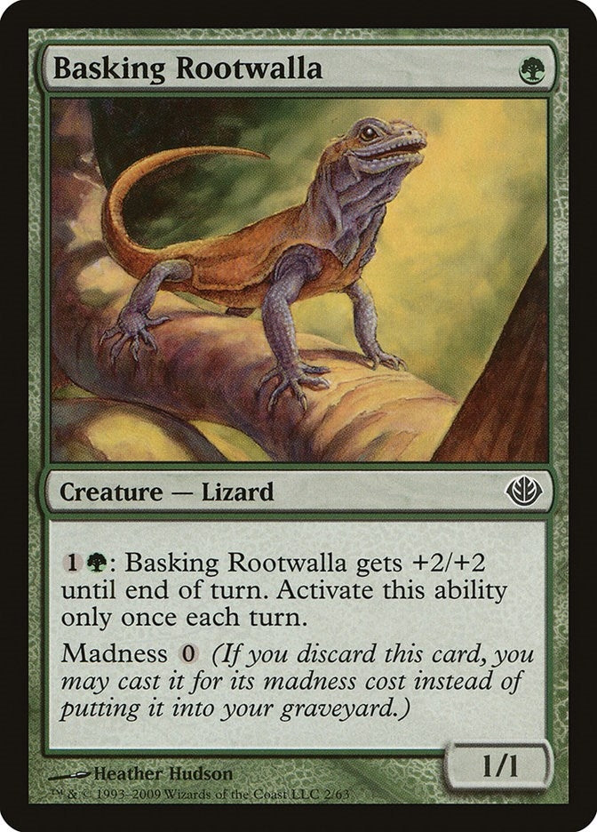 Image for Basking Rootwalla (Duel Decks: Garruk vs. Liliana) (2) - Magic: The Gathering